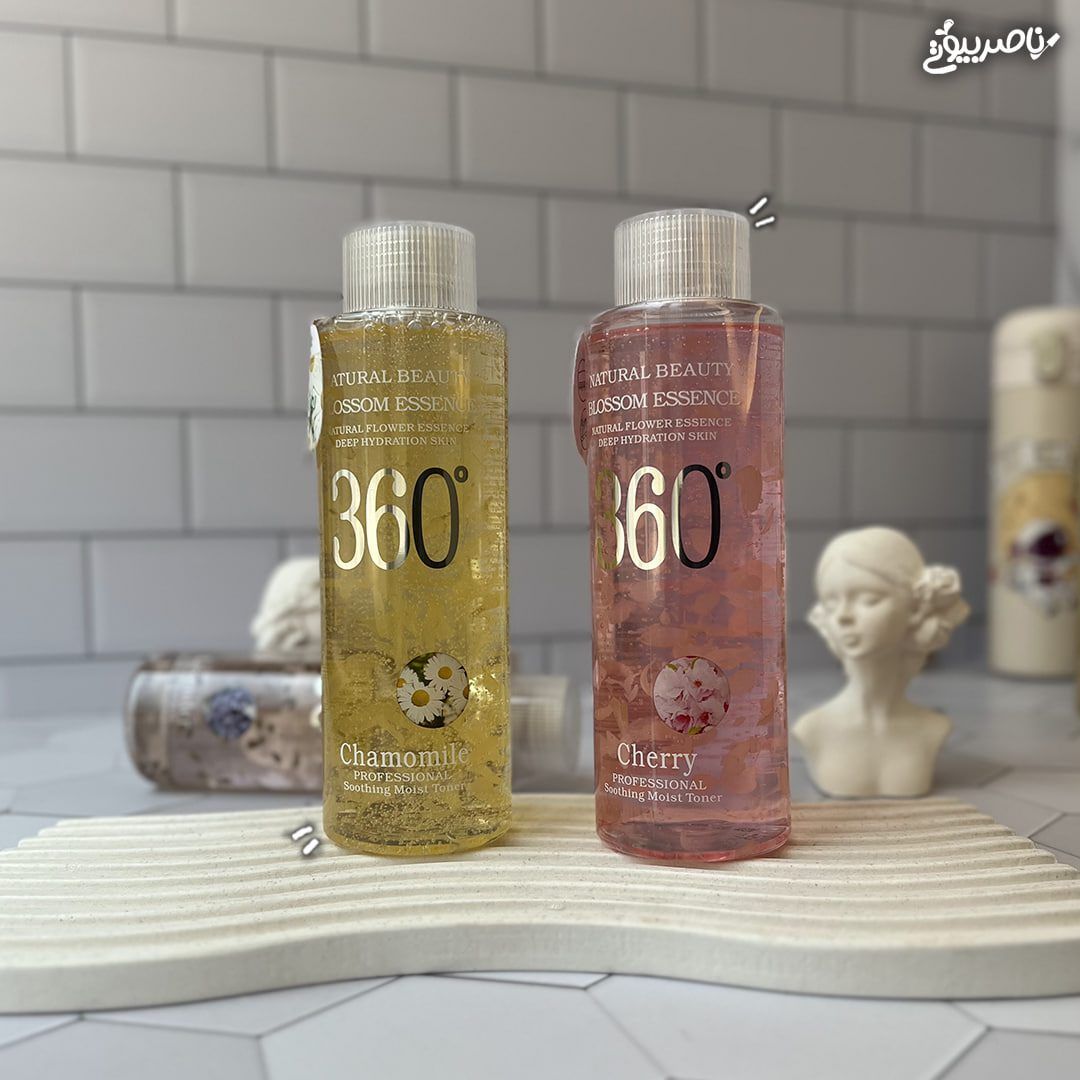 تونر آبرسان و مرطوب کننده  360 مدل flower  شکوفه گل رز
